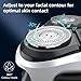 SweetLF Electric Shavers Men, Rotary Razor Cordless Shaver with Precision Trimmer Beard Trimmer Wet & Dry Shaver IPX7 Waterproof & LED Display SWS7105 SweetLF Electric Shavers Men, Rotary Razor Cordless Shaver with Precision Trimmer Beard Trimmer Wet & Dry Shaver IPX7 Waterproof & LED Display SWS7105