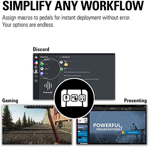 Elgato Stream Deck Pedal – Hands-Free Studio Controller, 3 Macro Footswitches, Trigger Actions In Apps And Software Like Obs, Twitch, Youtube And More, Works With Mac And Pc #TOP5