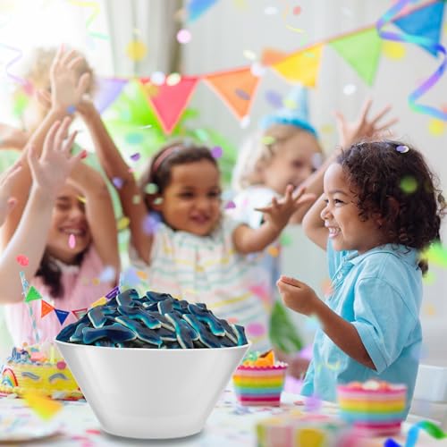 Blue Sharks Gummy Candy | 2-Pound Bag | Blue Raspberry and Marshmallow Flavors