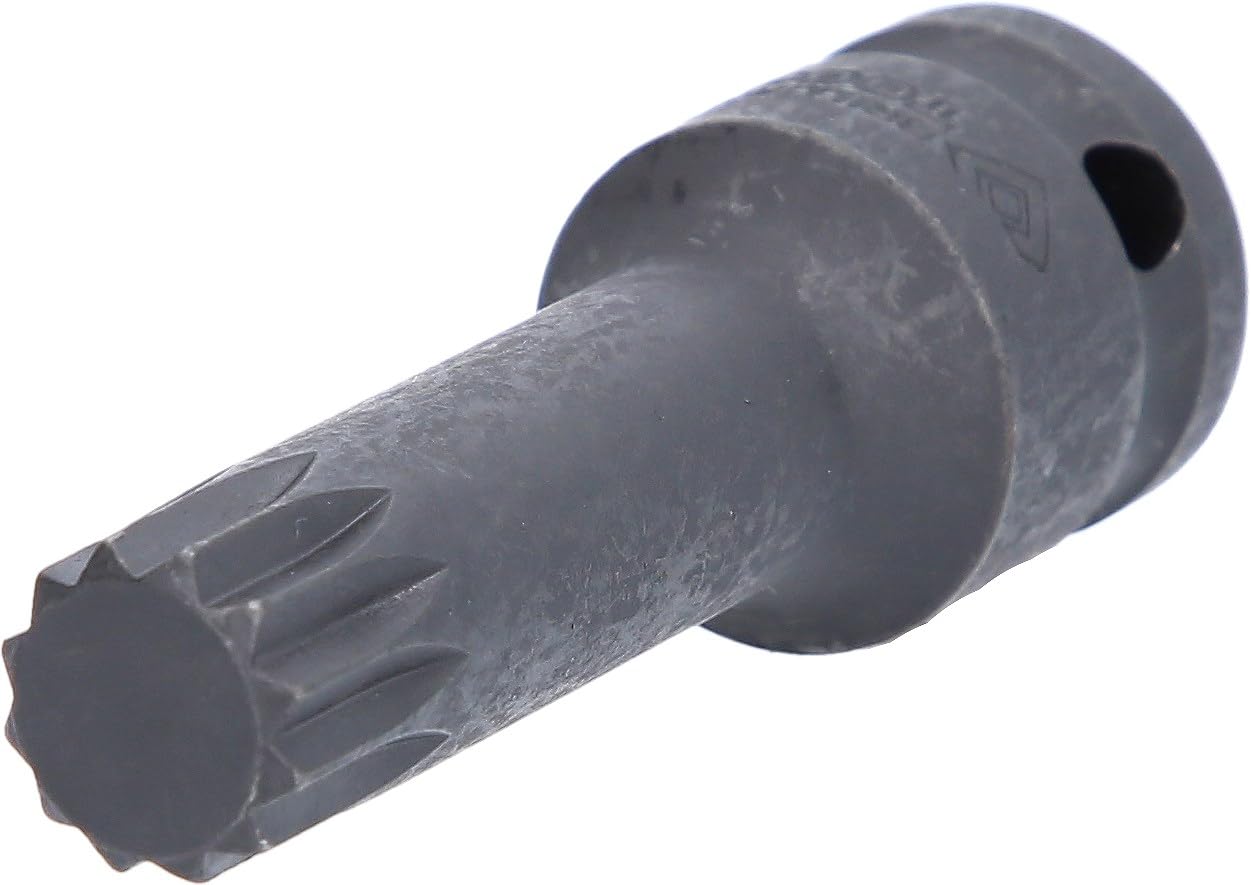 BRILLIANT TOOLS BT022618 1/2 Inch Power Bit Socket XZN M16 [Powered by KS Tools]