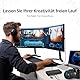 Amazon Basics Thunderbolt 4/USB 4 Pro-Dockingstation, 2 x TBT4, 1 x HDMI 2.1, 3 x USB A 3.1, RJ45, Dual-Display, Schwarz, 19,96 x 7,5 x 3,12 cm
