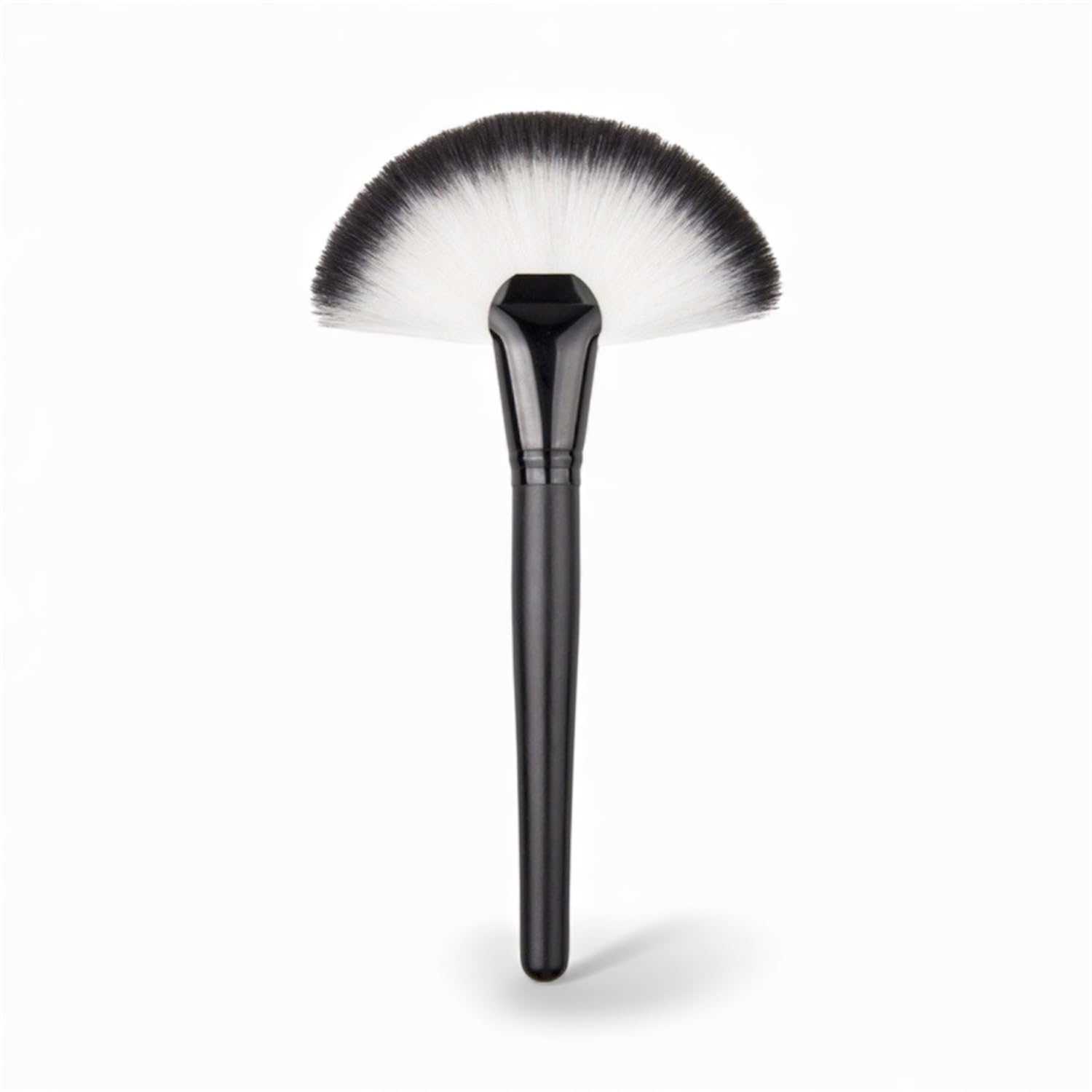 Keli Fan Brush for Makeup – Professional Soft Synthetic Bristles Highlighting, Foundation and Contour Brush for Face, loose Powder, Bronzer & Highlighter – Soft Bristles for Flawless Blending Finish-image-3