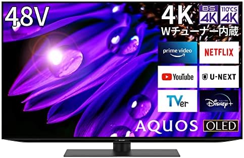 Amazon | シャープ 48V型 有機EL テレビ AQUOS OLED 4T-C48EQ2 4K 
