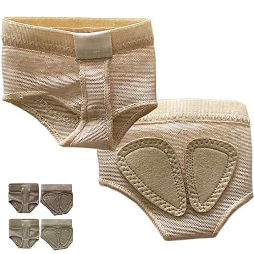 DANCEYOU Foot Undies Thongs 1/2 Pairs Lyrical Dance Paws Pads Ballet Belly Contemporary Dance Shoes for Kids Women and Men 1 Pairs, XL by DANCEYOU - Used condition - US$11.72