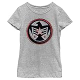  Marvel Little, Big Classic Falcon America Girls Short Sleeve Tee Shirt