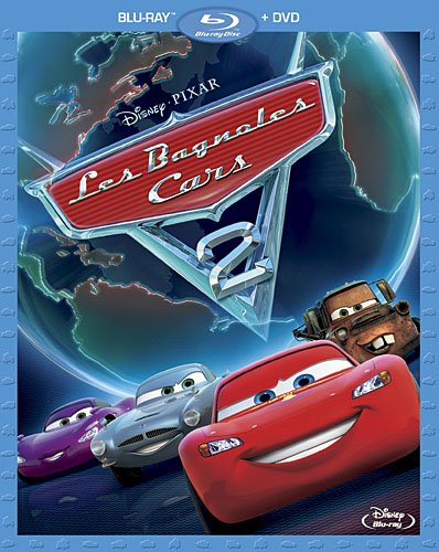 Cars 2 -  Blu-ray, Rated G, Directed By John Lasseter