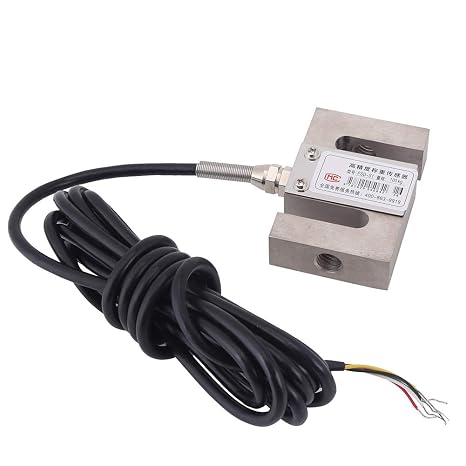 Portable S type Beam High Precision Load Cell Scale Sensor 50/100/ 300/2000 KG for Hopper Weight High Pressure Tension Weighing(100kg)