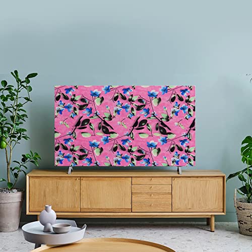 Image of Glassiano Marigold Dustproof Printed 48 inch LED TV Cover Screen Protector Compatible for All Models, Print 12