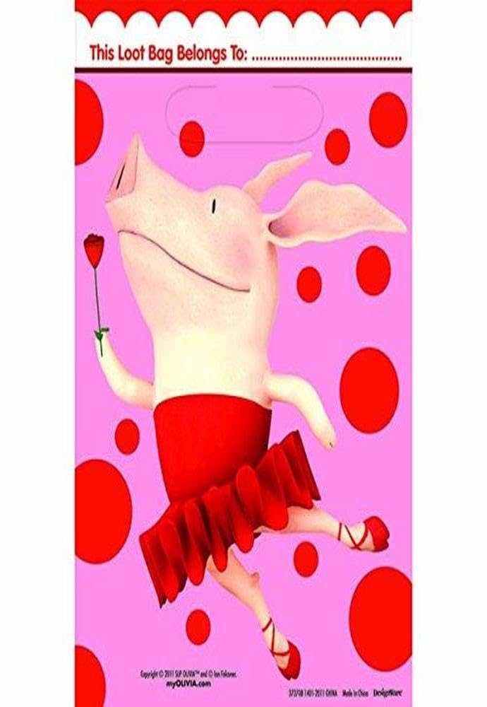 Folded Loot Bags | Olivia Collection | Party Accessory