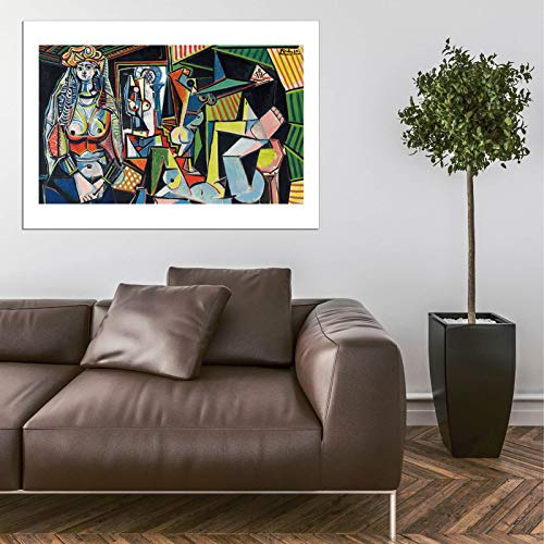 Picasso Les femmes d'Alger impression d'art extra large grand format - 5