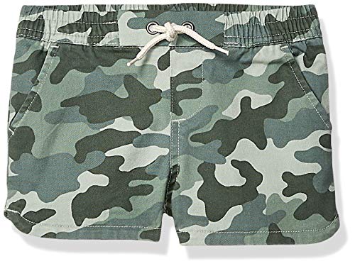 Spotted Zebra Girls' Pull-On Shorts, Camo, X-Small #TOP18