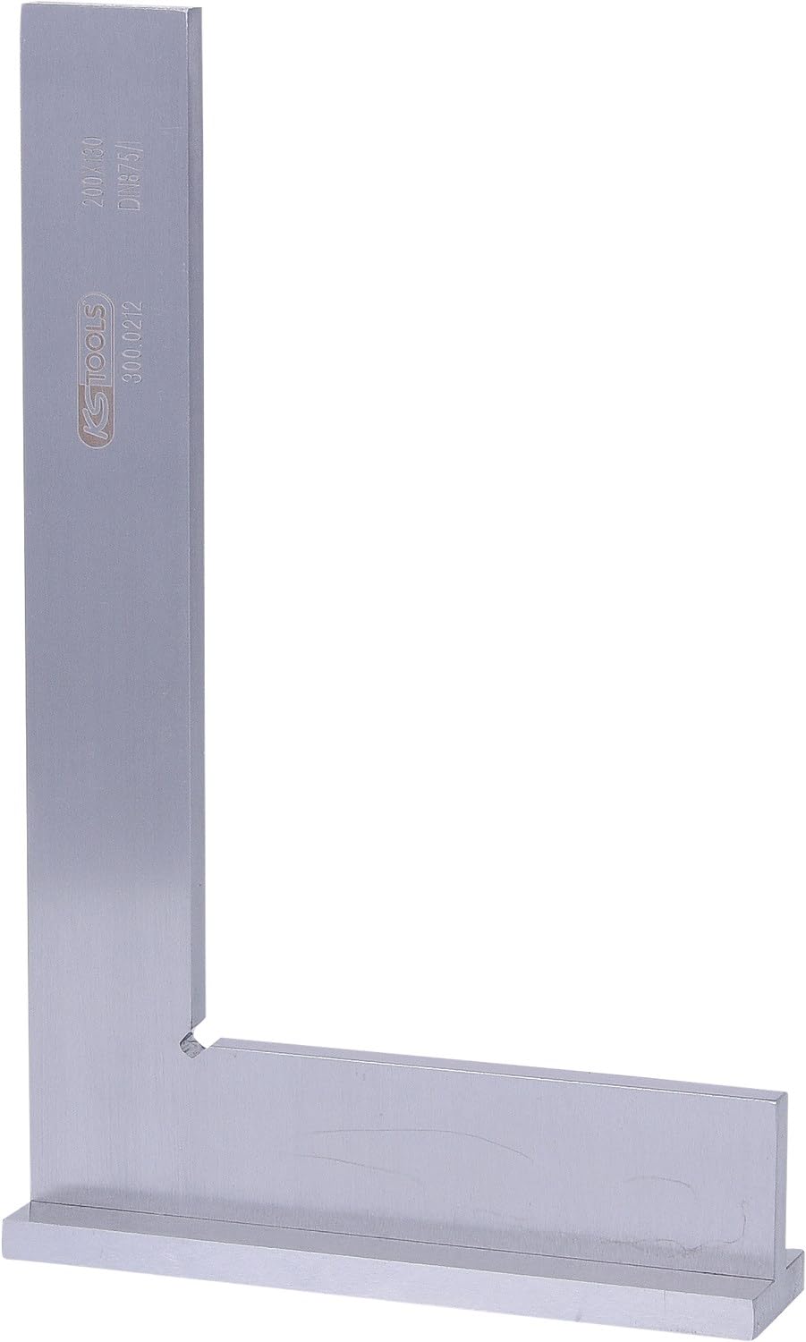 KS Tools Square With Stock Din 875/1, 200mm