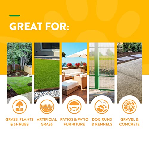 Naturvet  Yard Odor Eliminator  Eliminate Stool and Urine Odors from Lawn and Yard  Designed for Use on Grass Plants Patios Gravel Concrete  More  316 Oz Readytouse with Nozzle  Cucciolini Doodles Naturvet  yard odor eliminator  eliminate stool and urine odors from lawn and yard  designed for use on grass plants patios gravel concrete  more  31 6 oz ready to use with nozzle   cucciolini doodles