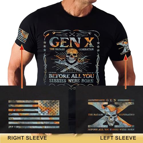 CHIARA CONTI11 Gen X The Badass Generation Tshirts, Gen X T Shirt Women, Genx T Shirt Men, Sissy Shirts3