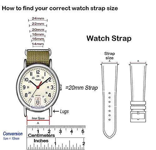 Image of 20mm Watch Strap Belt Compatible With Fire Boltt Spo2 BSW001 Smart Watch