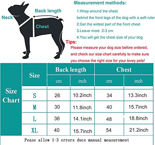 Dogs Jumpers Soft Fleece Vest, Cold Weather Jacket with Leash Ring for Small Dogs (Small, Light Pink), Small (for Chest 13.3inch) - Image 2