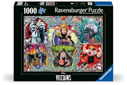 Puzzle 1000 pièces : Disney Villains Ravensburger France - vue 3