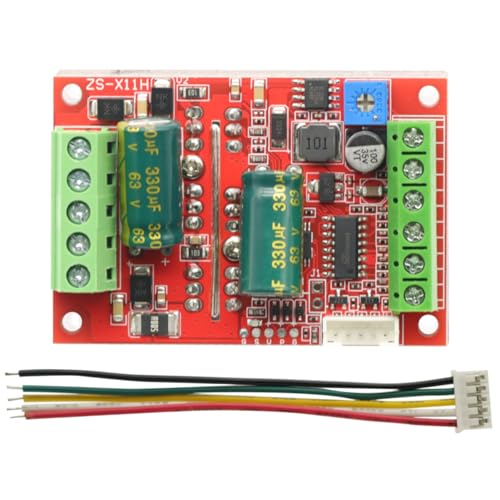 DC 6-60V 400W 3 Phases Hall Brushless Motor Controller Board BLDC PWM PLC Driver Module with Forward/Reverse/Brake Function - Image 3