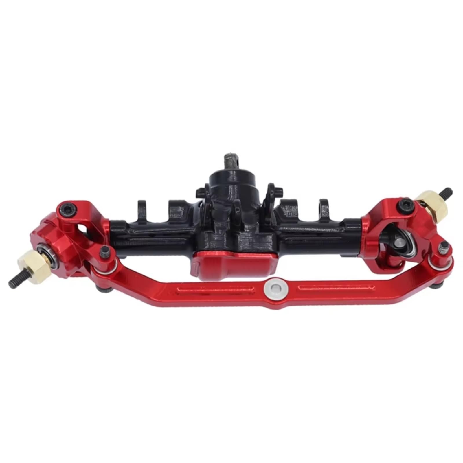 Kompatibel Mit Traxxas Für TRX4M Für Bronco 1/18 RC Crawler Autoteile, 2-teilige Vorder- Und Hinterachse Aus Metall Stahlgetriebe RC Modifikations Zubehör