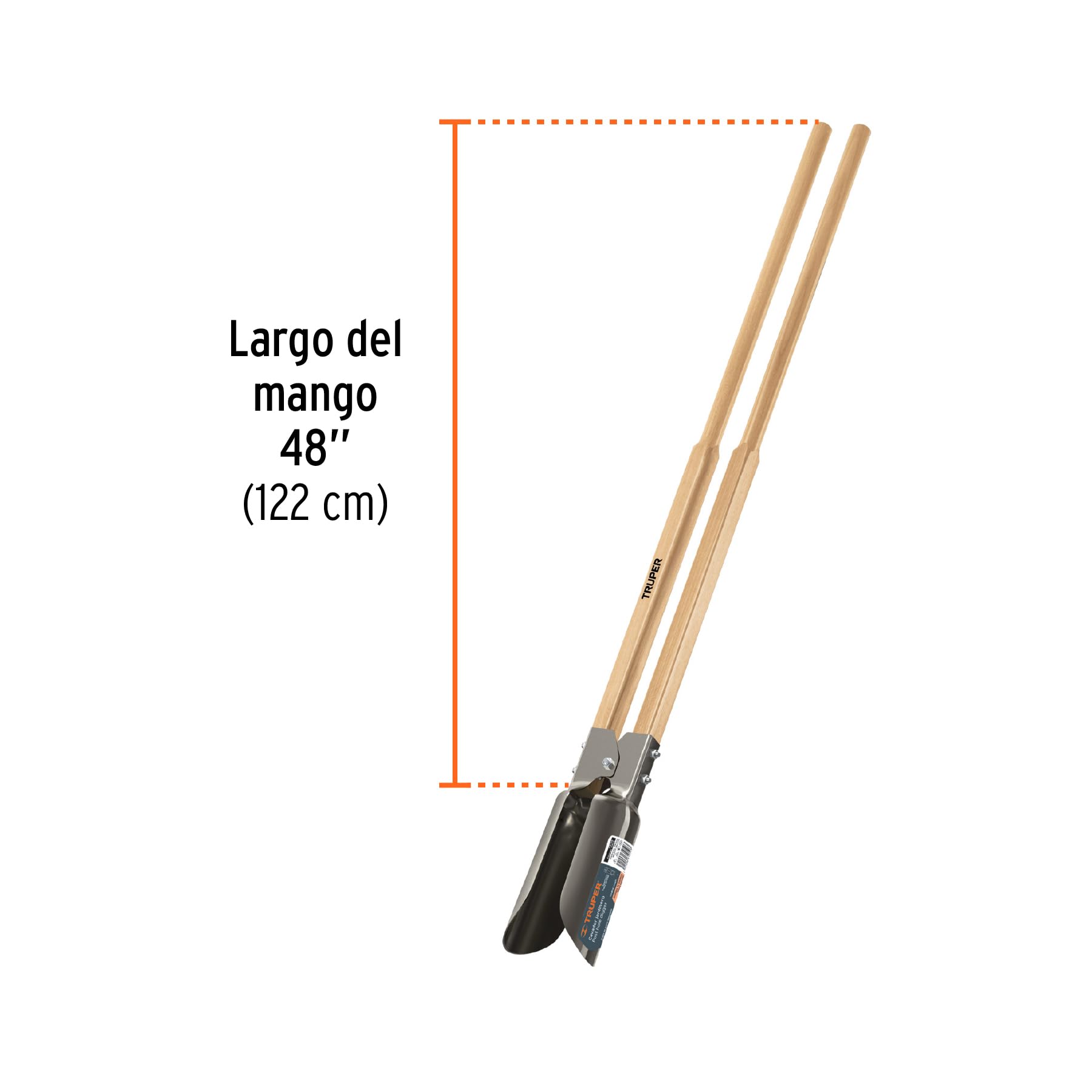 TRUPER CA-36 - Excavadora de agujeros de poste con diseño de atlas de 45 pulgadas