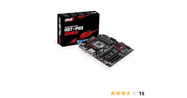 Amazon | ASUSTek Intel H97チップセット搭載 LGA1150 ATXマザーボード
