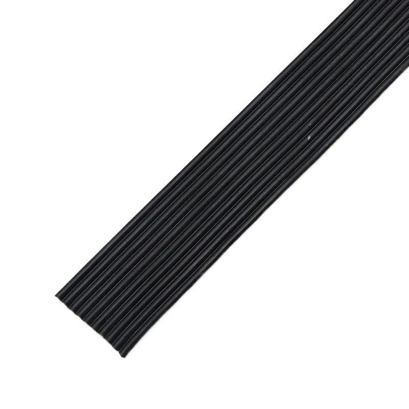 Cable paralelo de silicona de 10M 30-20AWG 2-14P(Black-8P,22AWG)