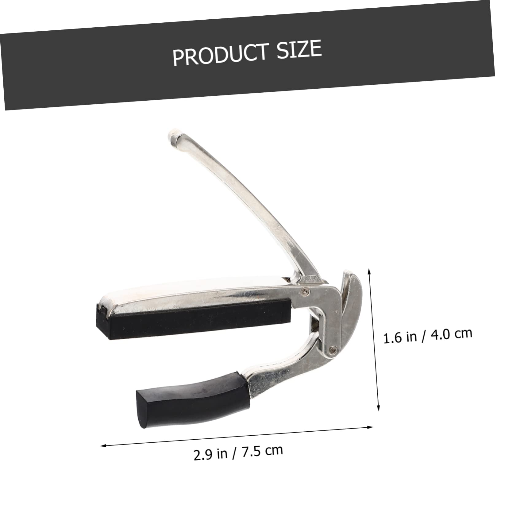 ifundom 4piezas Capo De Guitarra Portátil De Metal Clip Para Instrumentos De Cuerda Compatible Guitarra y Eléctrica