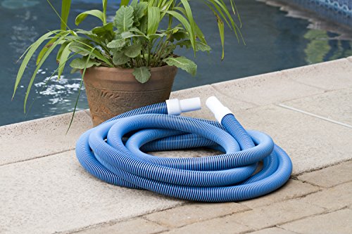 Poolmaster 33445 Heavy Duty In-Ground Pool Vacuum Hose With Swivel Cuff For In-Ground Pools, 1-1/2-Inch By 45-Feet,Neutral #TOP1