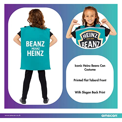 Childs Heinz Tinned Beanz Fancy Dress Beans Costume Kids Boys Girls Tomato Sauce (3-7 Years), Multicoloured, Size: 3-7 Years - Image 4