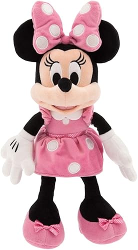 Miniatura 1 de Disney Store - Peluche oficial de Minnie Mouse en rosa, 14 pulgadas, suave, coleccionable, diseño atemporal y calidad premium, ideal para amantes de