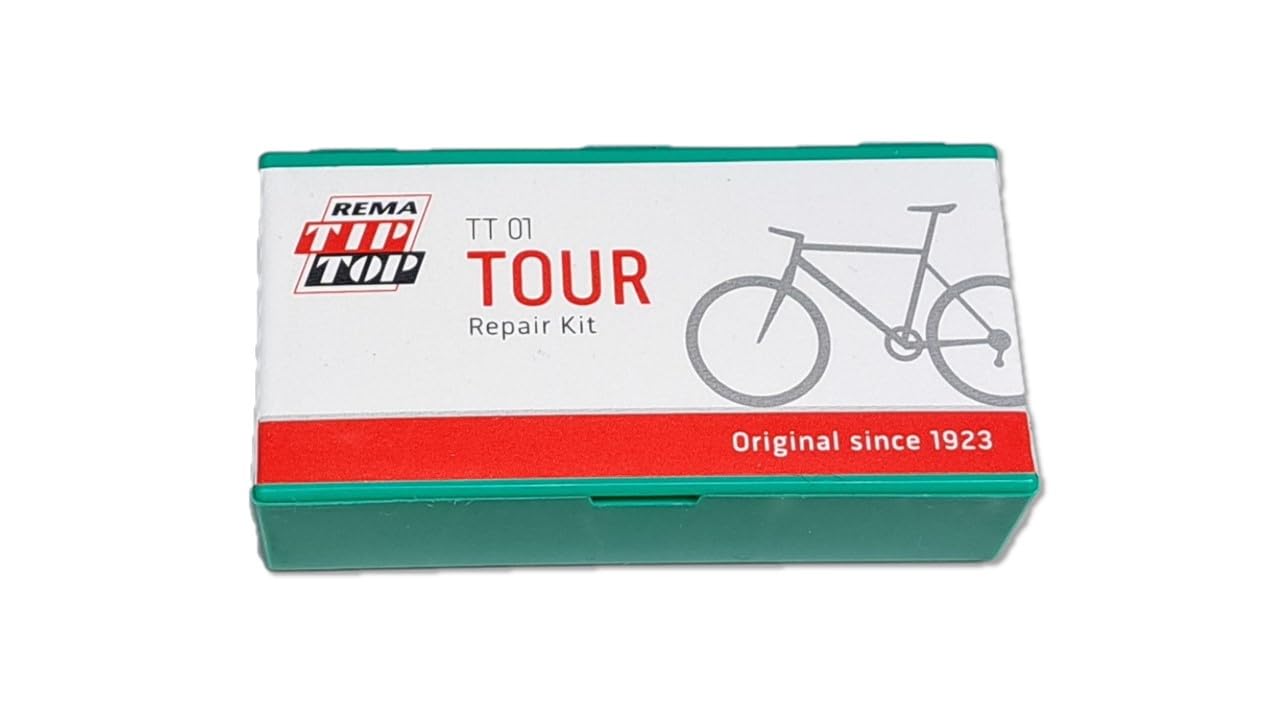 REMA TIP TOP Fahrrad-Flickzeug ´TT 01 TOUR´, 8-teilig, Sie erhalten 1 Produkt mit 8 Teilen