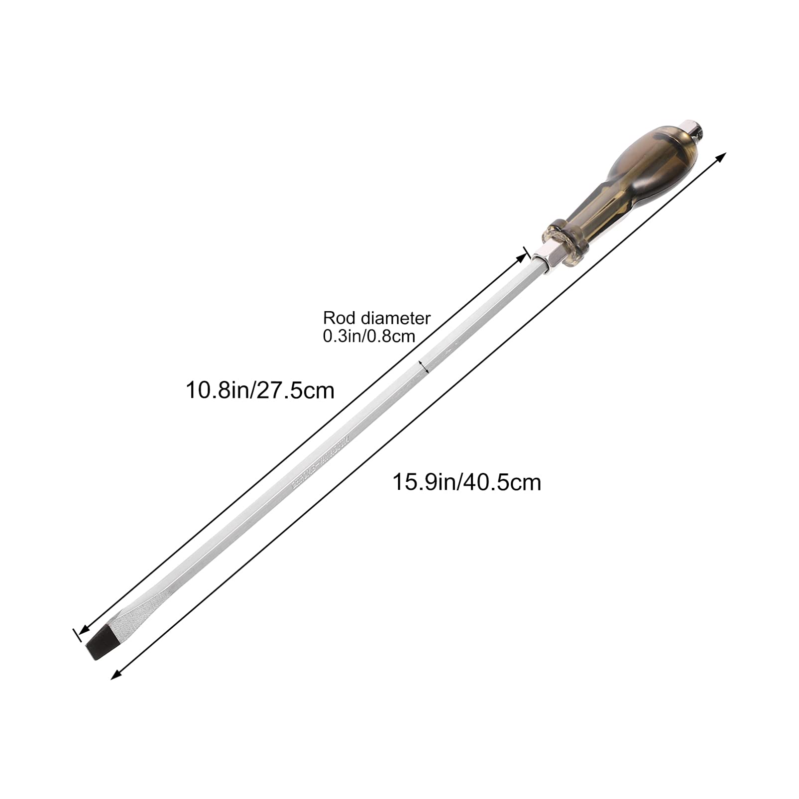 NUOBESTY 2 Set Cacciavite Magnetico Cacciavite A Cricchetto Testa Piatta Cacciaviti Avvitatore Strumento Di Riparazione Domestica Riparazione Silver 2 Pezzi * 2