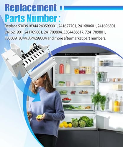Frigidaire Ice Maker Assembly – Replaces 5303918344