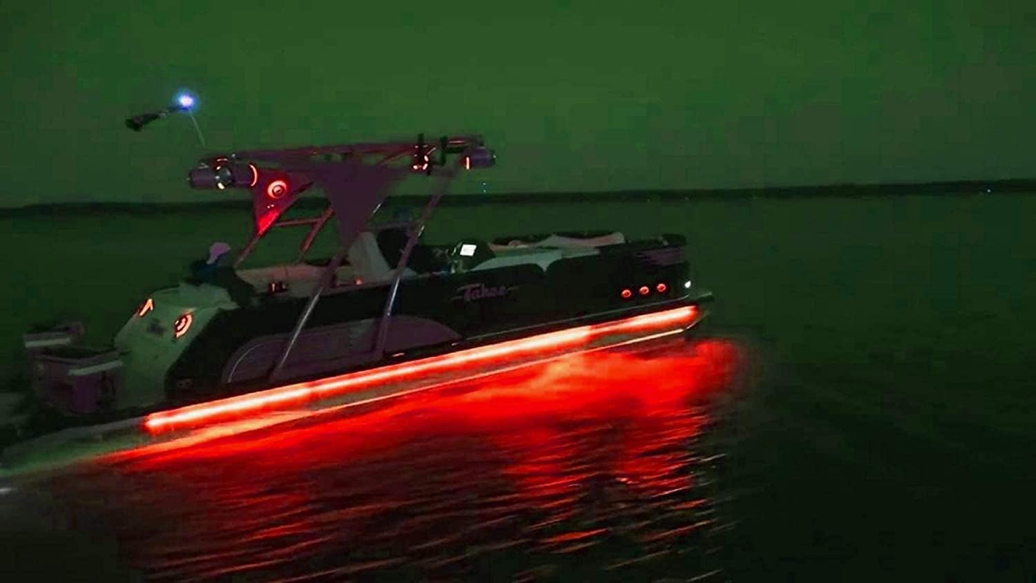 Pimp My Pontoon Multi-Color LED Light kit Color-Changing DIY Under Deck Light Strings with Remote 19ft