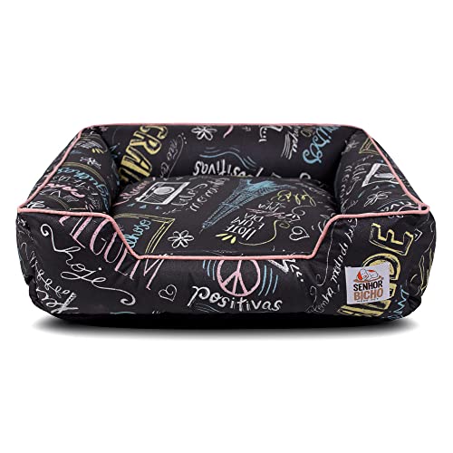 Cama de Cachorro 100% Impermeável Waterblock com Proteção UV Pandora 53x53 Lousa Rose