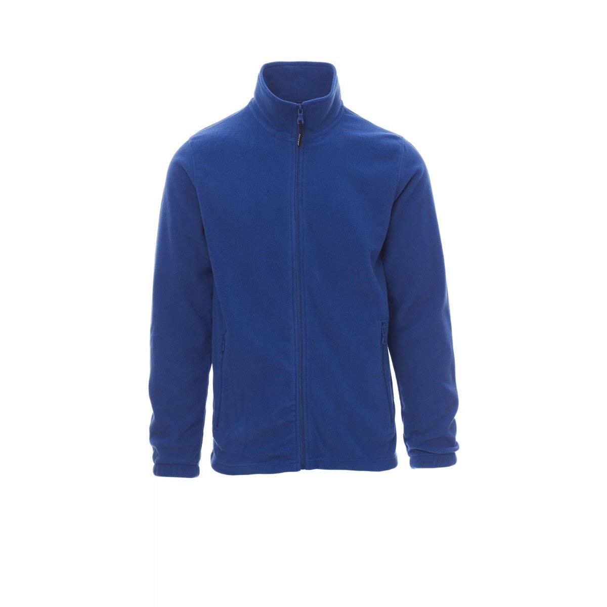 PAYPER Nepal Felpa Pile Uomo Donna – 100% Poliestere, Chiusura Zip, Tasche Laterali, Blu Royal (3XL)