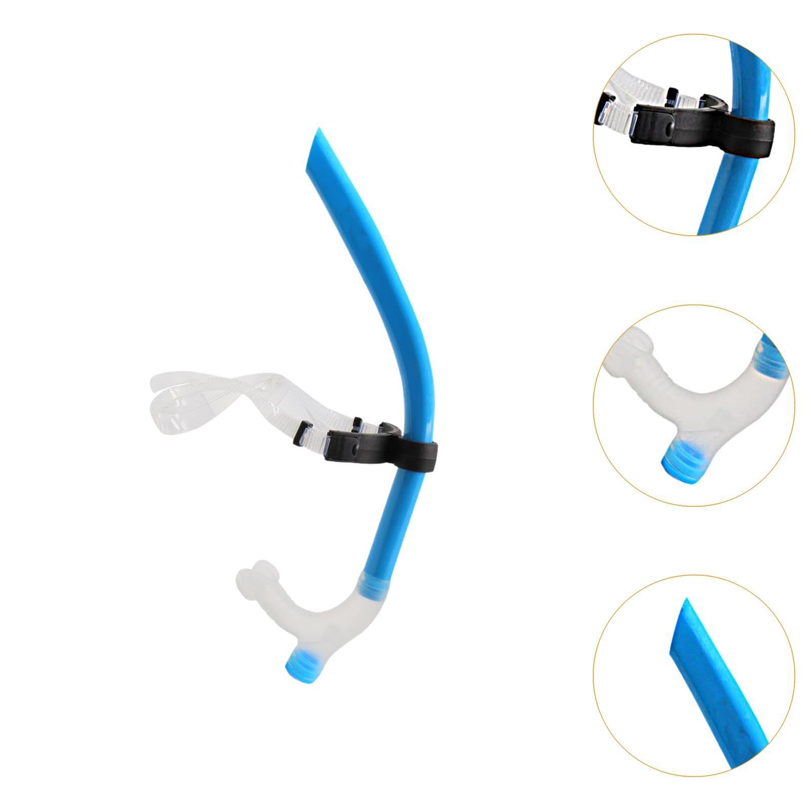 Tuba De Plongée Sous-Marine Avec Couvercle Sec Et Bandeau - Tube Respiratoire Natation