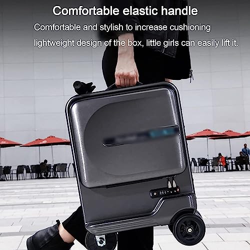 Smart Electric Luggage, Portable Cycling Suitcase, 20/24-inch Hard-sided Carry-on Suitcase, Suitable for Air Travel and Vacation3
