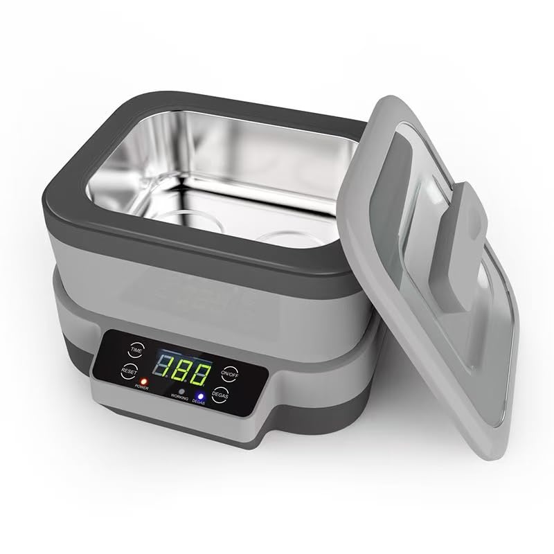 Máquina de limpieza ultrasónica para monedas y relojes de 40 kHz