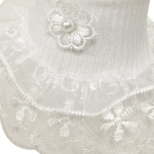 Wrapables Lil Miss Daisy Double Layer Lace Ruffle Socks, Set of 22