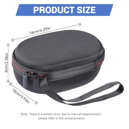 Image of ZORBESGame Mouse Bag for LogitechMX Master4 3S /3 2S Logitech G102 /G304 /GM320 /G502 Hero /Razer DeathAdder V2 X JBL Clip5 4, EVA Waterproof Travel Case Mesh Pocket, Organizer Case Bag with Handstrap
