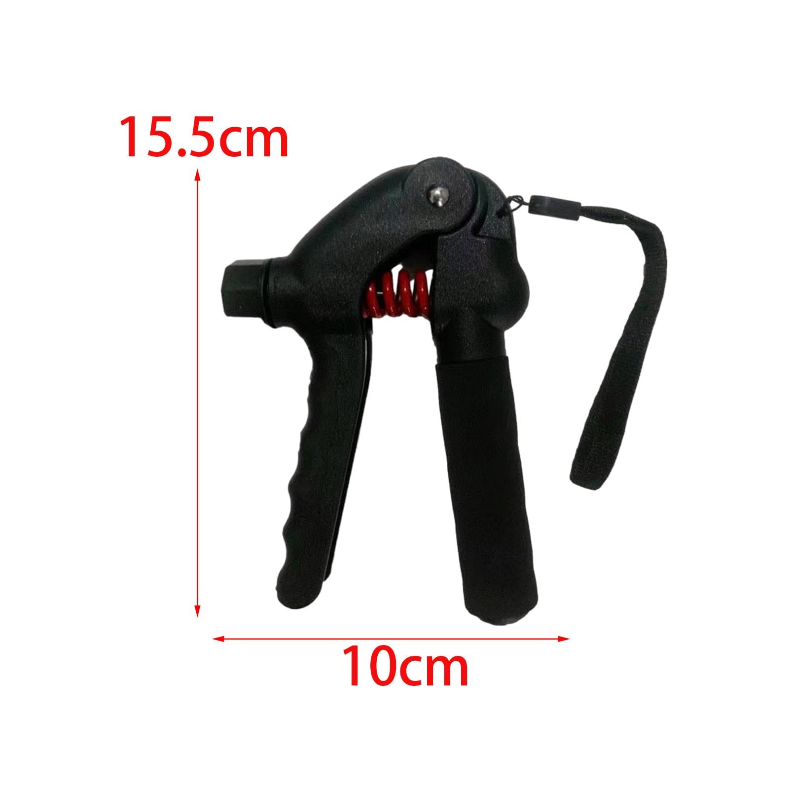 5X Fortalecedores de Agarre de Mano Empuñaduras de Mano con Resortes Cómodos Agarradores de Mano Profesionales de 5 Kg ~ 60 Kg Ejercitador de Dedos Un