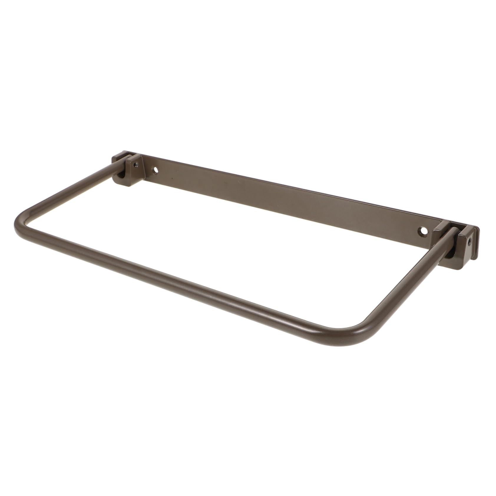 Healifty Folding Shoe Organizer Aluminum Wall Mount Shoe Rack Space-Saving Door Hanger Easy Setup