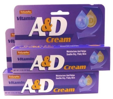 2X Natureplex Vitamin A & D Cream 1.5 oz Diaper Rash Cuts Burns Chapped Skin Good Product quality!!