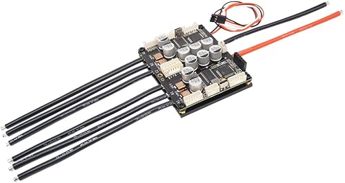 Miniatura 8 de FLIPSKY Dual FSESC 4.20 Plus (basado en ESC) con interruptor anti-parking Disipador de calor de aluminio anodizado integrado monopatín controlador