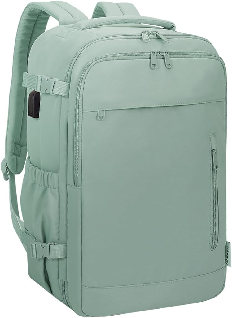 Narwey for Ryanair Cabin Bag 40x20x25 Underseat Carry on Travel Backpack Cabin Size Weekender Overnight Hand Luggage for Women 20L(Mint Green) Narwey for Ryanair Cabin Bag 40x20x25 Underseat Carry on Travel Backpack Cabin Size Weekender Overnight Hand Luggage for Women 20L(Mint Green)