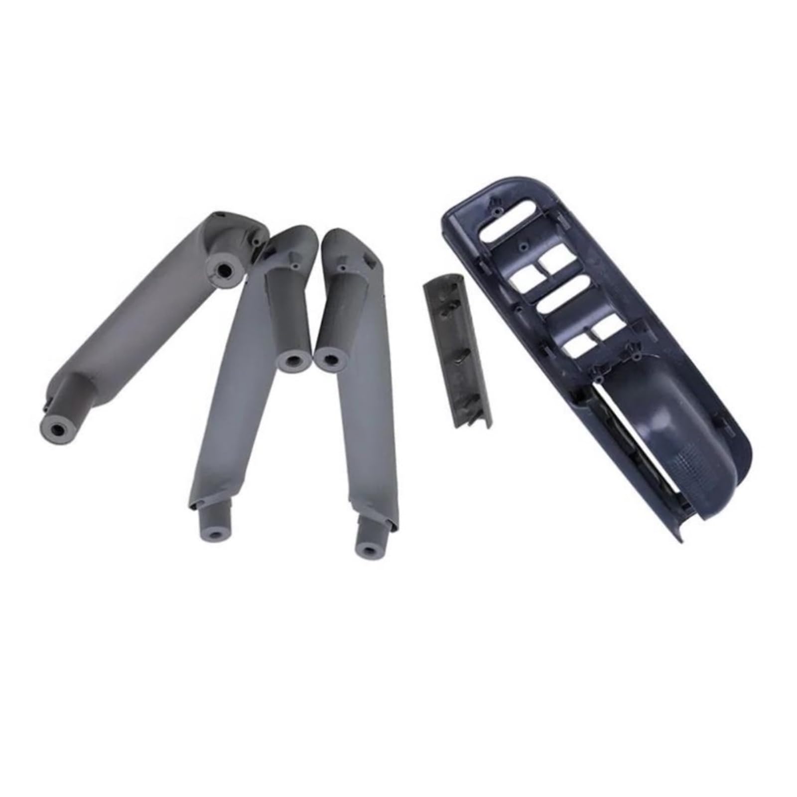 MASHRGX 3B1867171E Interior Door Pull Grab Handles for VW for Passat B5 B5.5 Sedan Wagon 1996 1997 1998 1999 2000 2001 2002 2003 2004 2005(Grey 1set)
