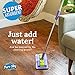 Pure-Sky Microfiber Mop Head Replacement - Just Add Water No Detergents Needed – Deep Clean Microfiber Mop Pad Refill - Damp / Wet / Dry /Dust Mop for House Floors Such as Hardwood, Tile, Marble