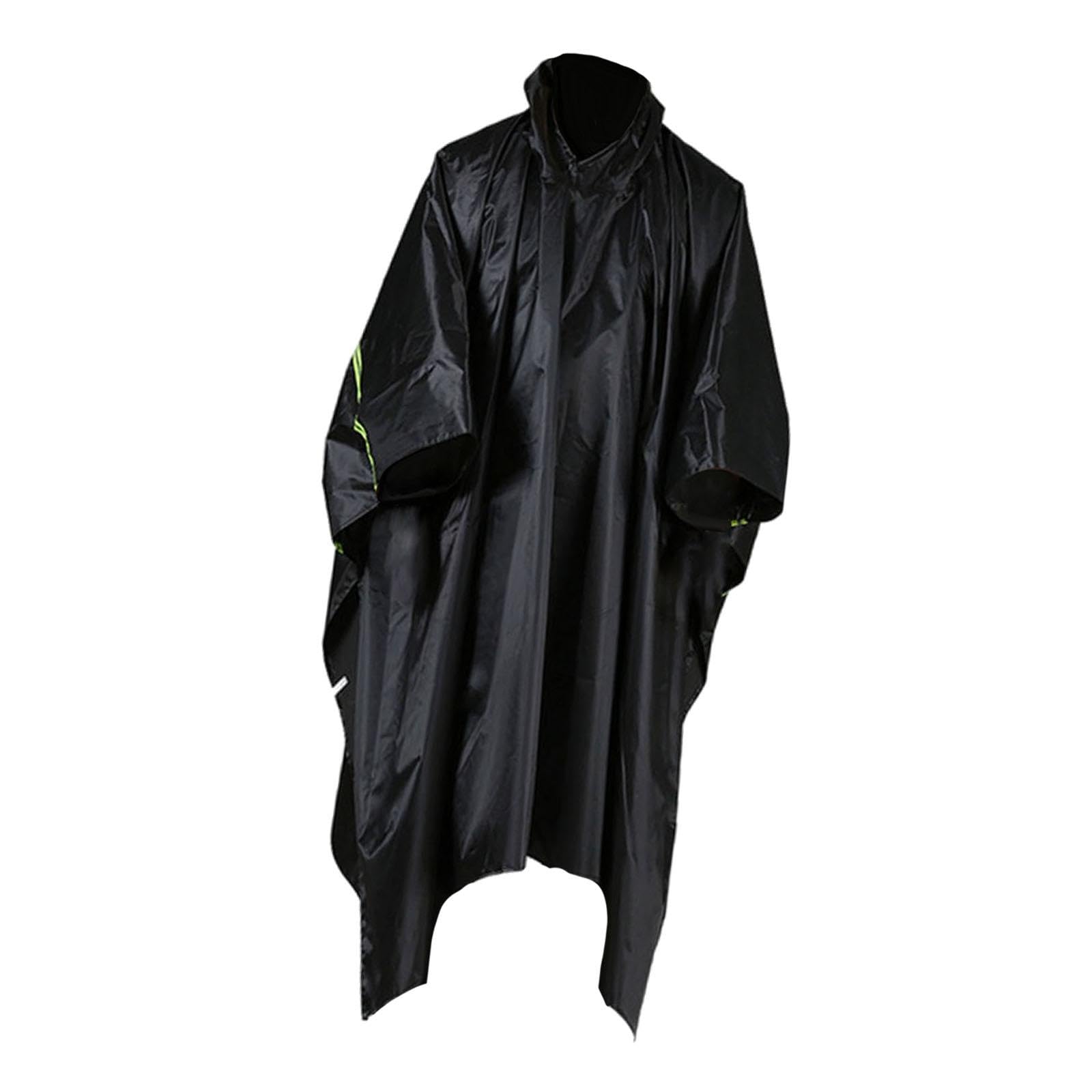 Raincoat with Hood and Drawstring for Adults for Outdoor Camping-image-18