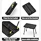 Phamouu Klappbarer Camping Hocker 25CM Outdoor Tragbarer Klappbares Hocker Leichtgewicht